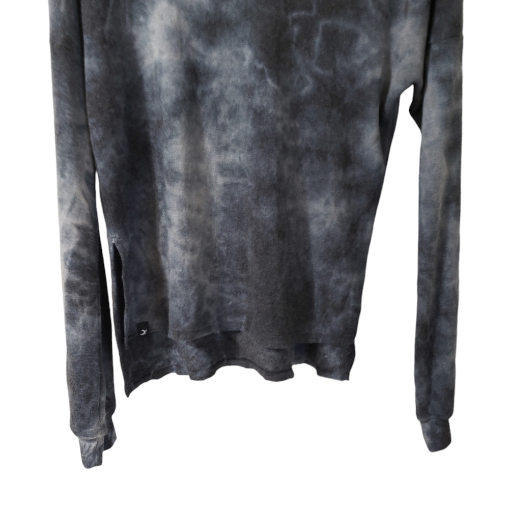 SOLD-Glyder Rush Hoodie Black Tie Dye Small - Picture 4 of 12